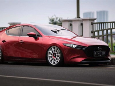 New Mazda 3 times Airbag suspension from Indonesia