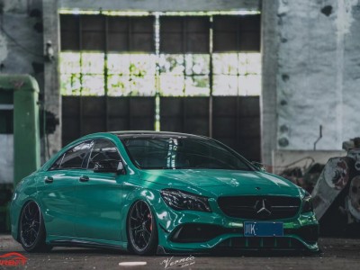 Customizing the Mercedes-Benz GLA  Airbags Suspension Modifications